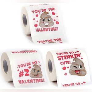 Valentine's Day Novelty Toilet Paper
